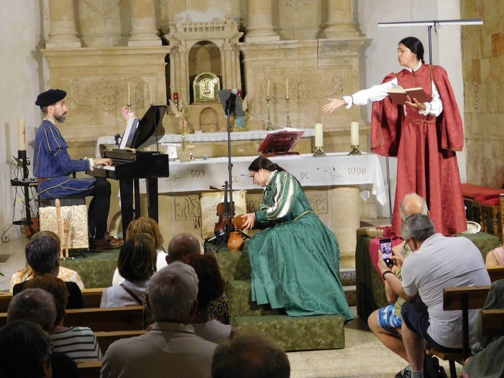 Una velada de altura con &#039;Arcos y Ecos&#039; en la iglesia de Villoria