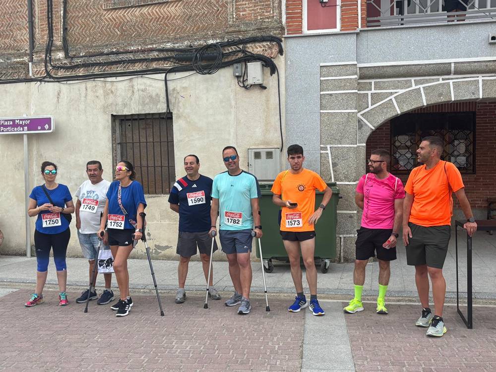 Animada IX quedada ciclista y runner en Santiago de la Puebla