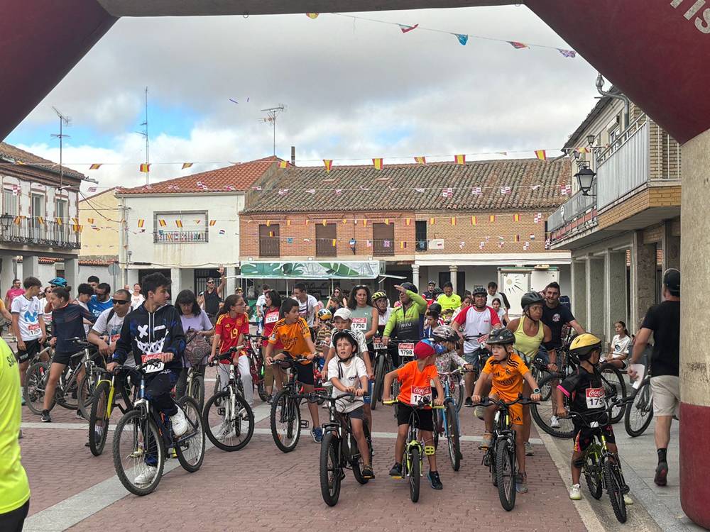 Animada IX quedada ciclista y runner en Santiago de la Puebla