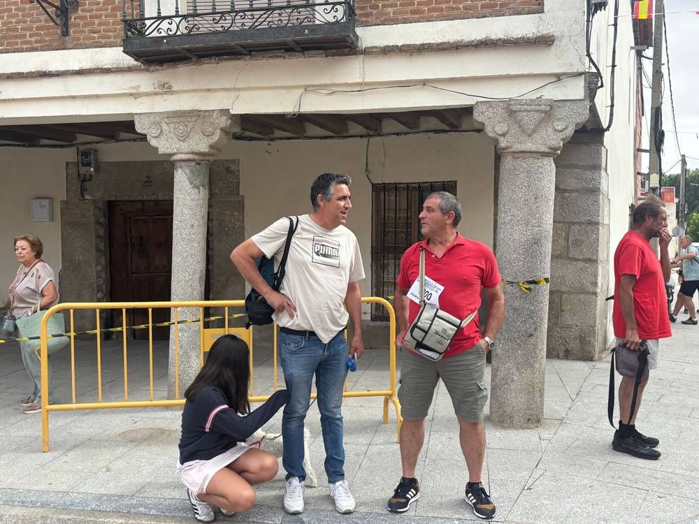 Animada IX quedada ciclista y runner en Santiago de la Puebla