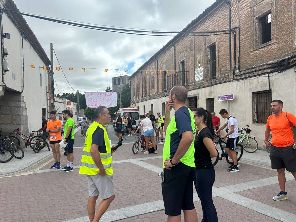 Animada IX quedada ciclista y runner en Santiago de la Puebla