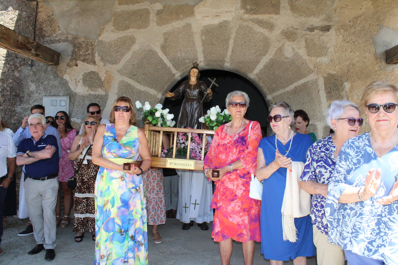 Palacios de Salvatierra honra a Santa María Magdalena