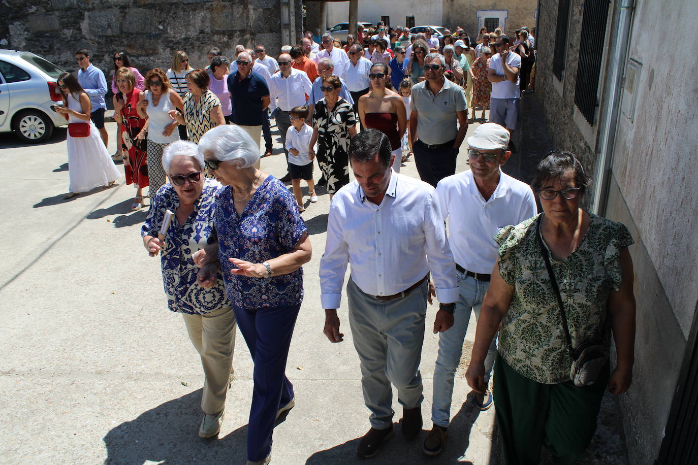 Palacios de Salvatierra honra a Santa María Magdalena
