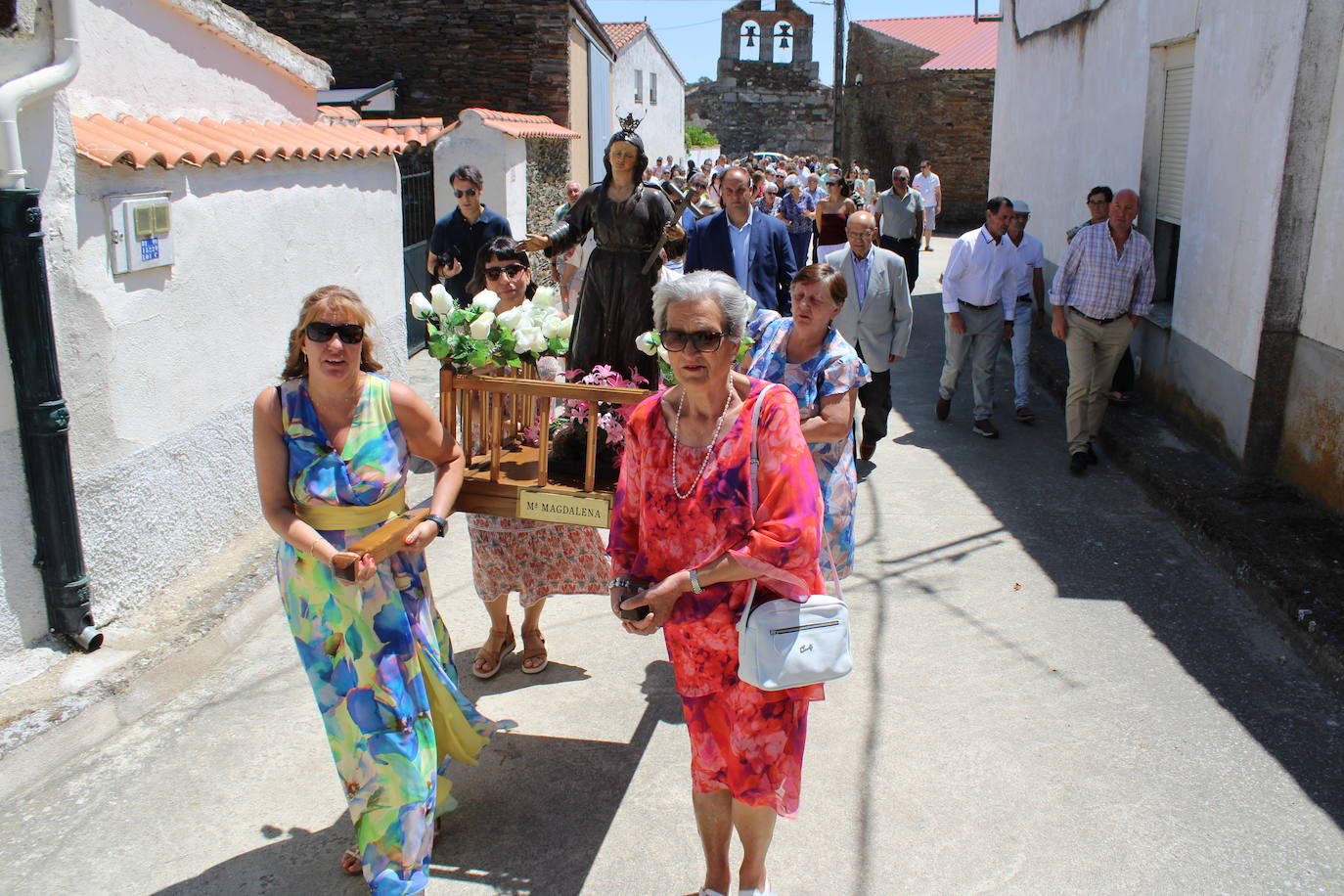 Palacios de Salvatierra honra a Santa María Magdalena