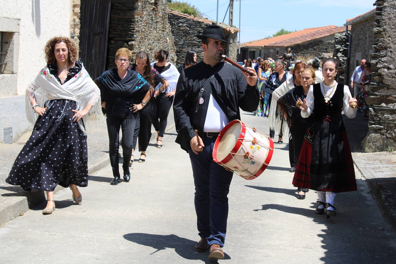 Palacios de Salvatierra honra a Santa María Magdalena
