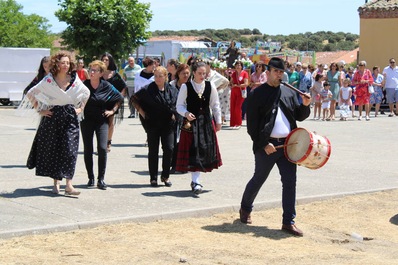 Palacios de Salvatierra honra a Santa María Magdalena
