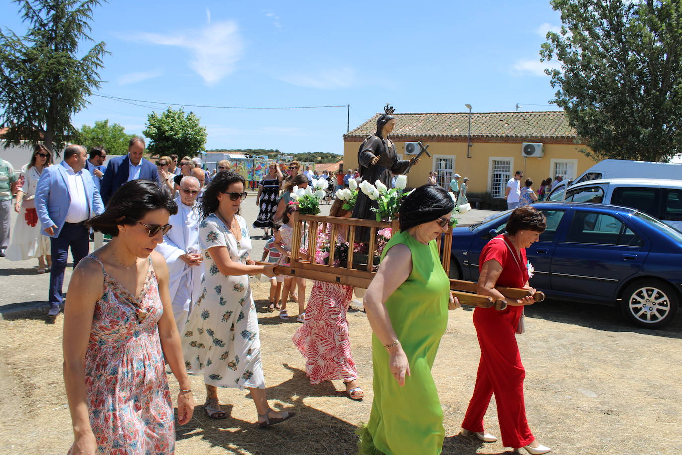 Palacios de Salvatierra honra a Santa María Magdalena