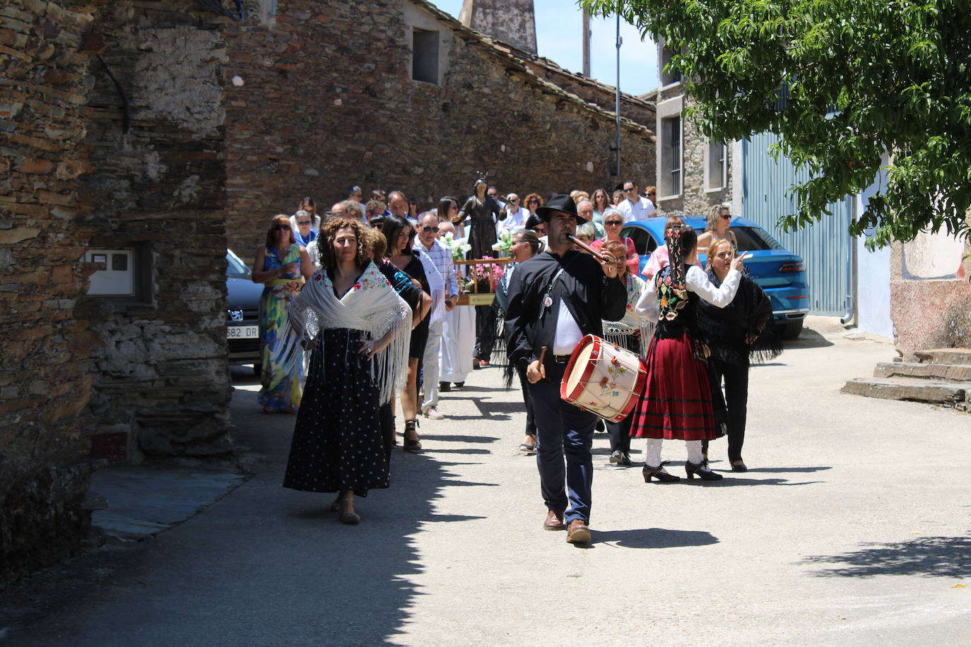 Palacios de Salvatierra honra a Santa María Magdalena
