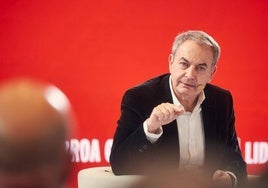 El expresidente del Gobierno español José Luis Rodríguez Zapatero.
