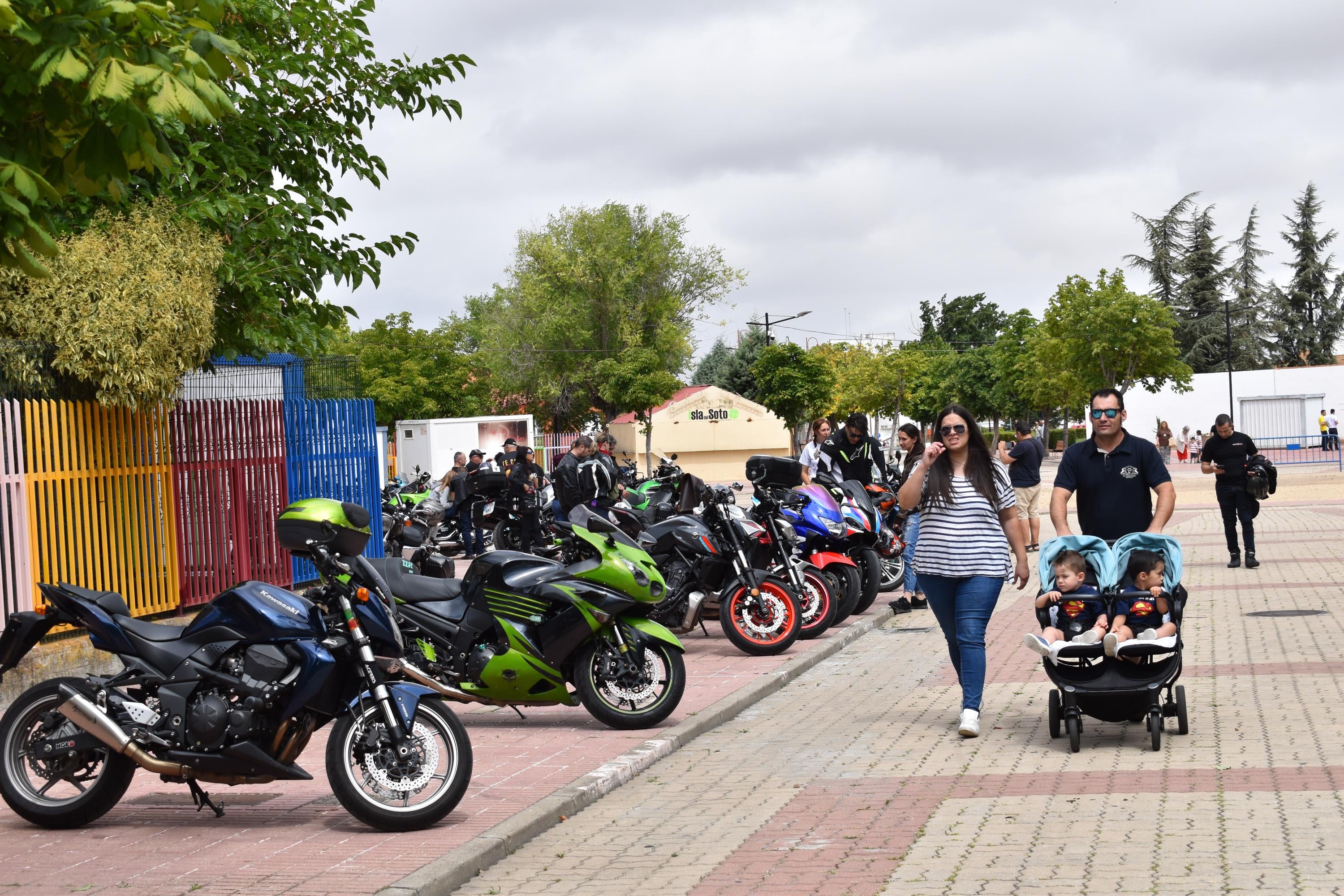 La pasión por las motos toma las calles de Santa Marta de Tormes
