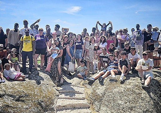 Refugiados en Juzbado.