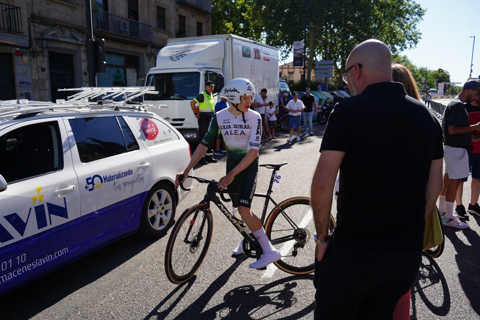 José María Martín (Extremadura-Pebetero) gana la contrarreloj de Salamanca