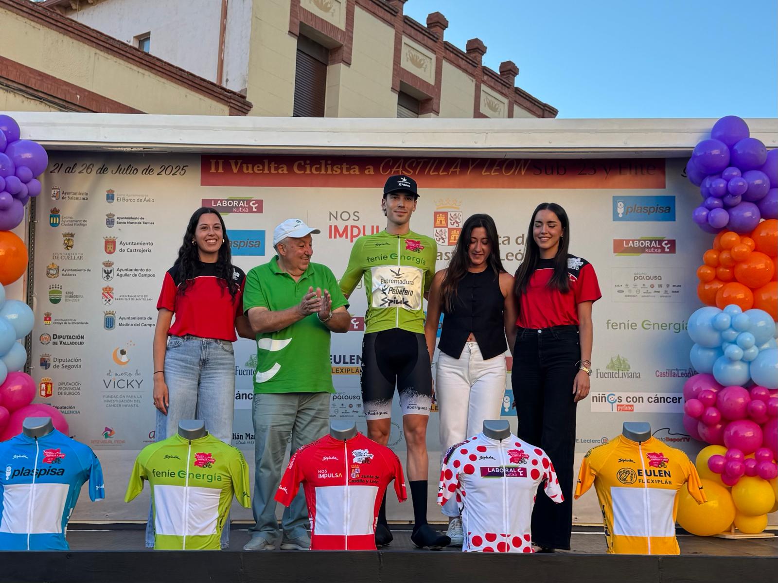 José María Martín (Extremadura-Pebetero) gana la contrarreloj de Salamanca