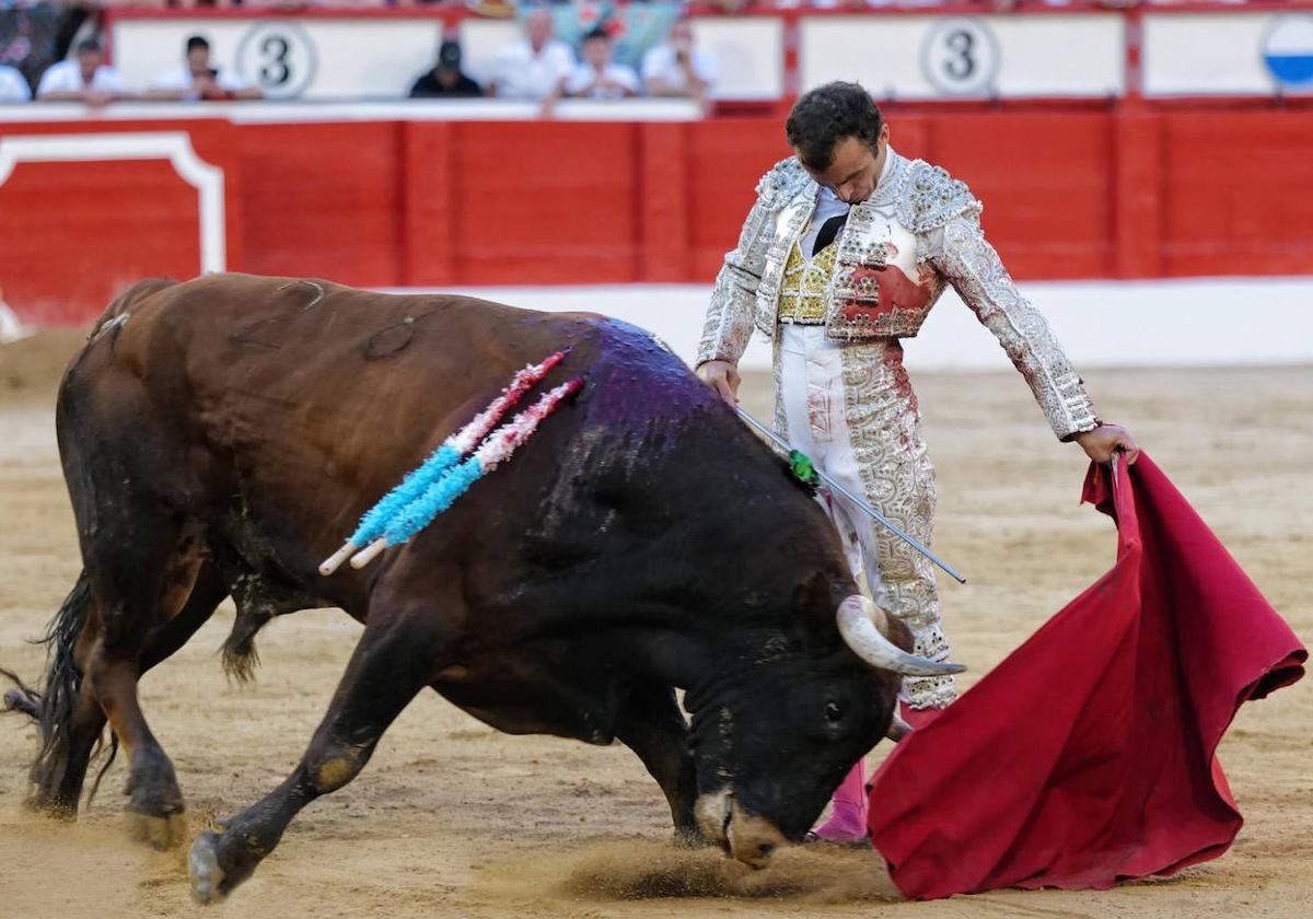 Natural de Damián Castaño a Gavioto, el sexto de Miura lidiado en Santander.