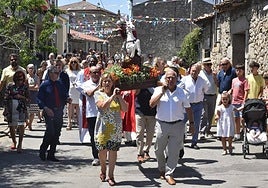 Los vecinos honrarán de nuevo este año a Santiago.