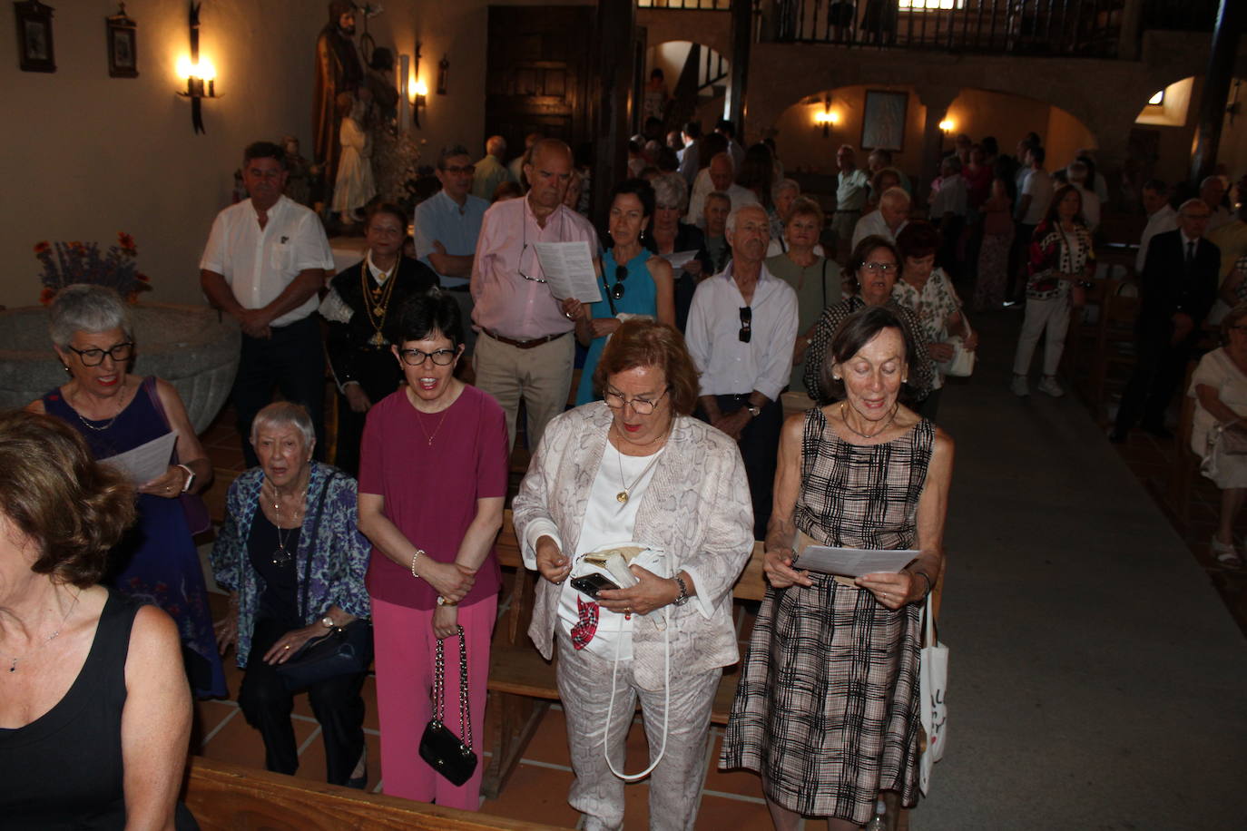 El Tejado honra a Santa María Magdalena