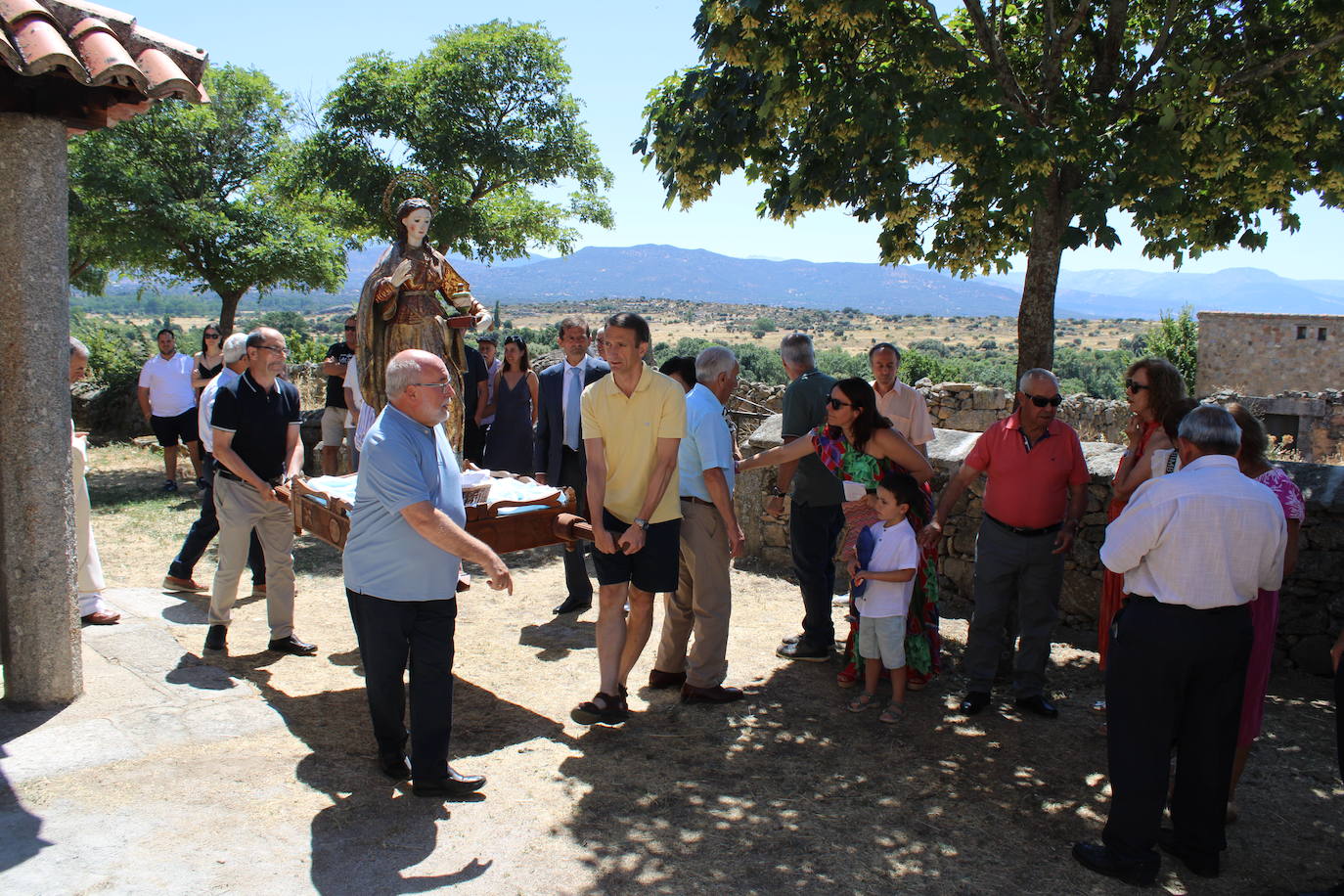 El Tejado honra a Santa María Magdalena