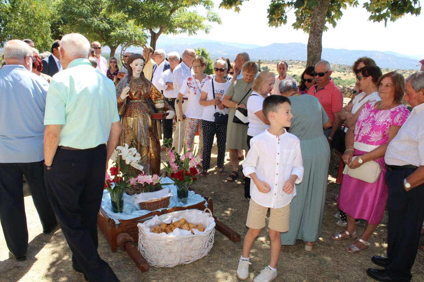 El Tejado honra a Santa María Magdalena
