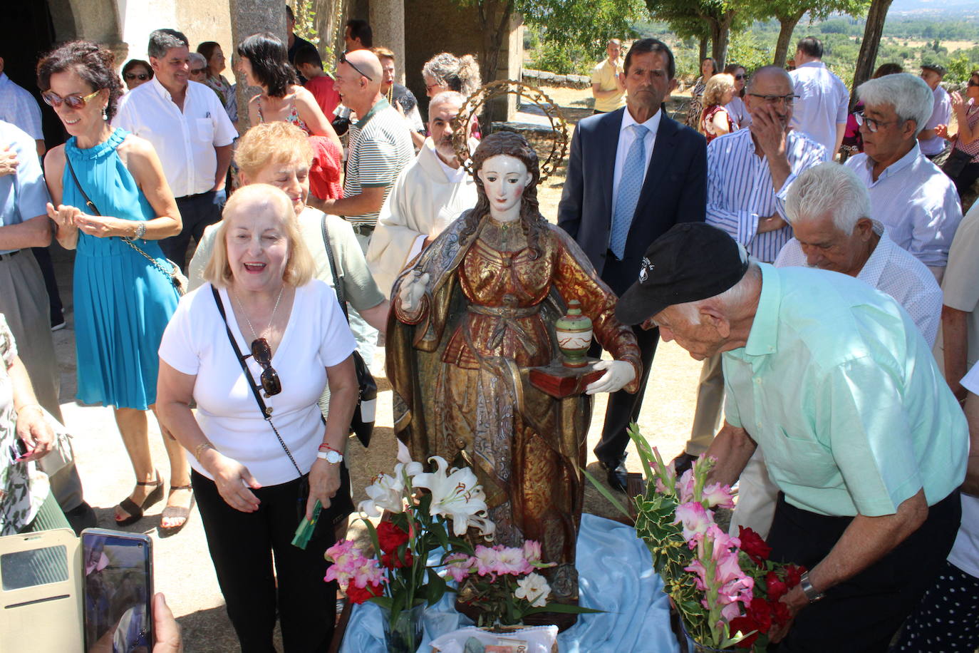 El Tejado honra a Santa María Magdalena