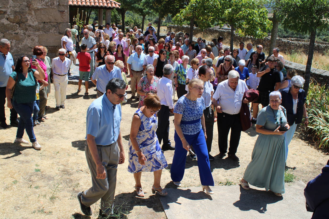 El Tejado honra a Santa María Magdalena