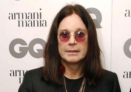 El líder de la banda Black Sabbath, Ozzy Osbourne.