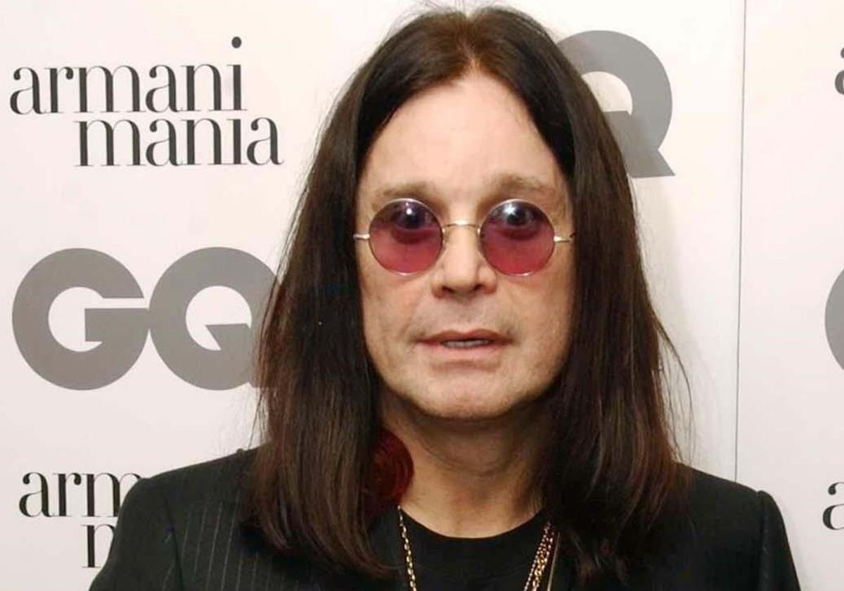 El líder de la banda Black Sabbath, Ozzy Osbourne.