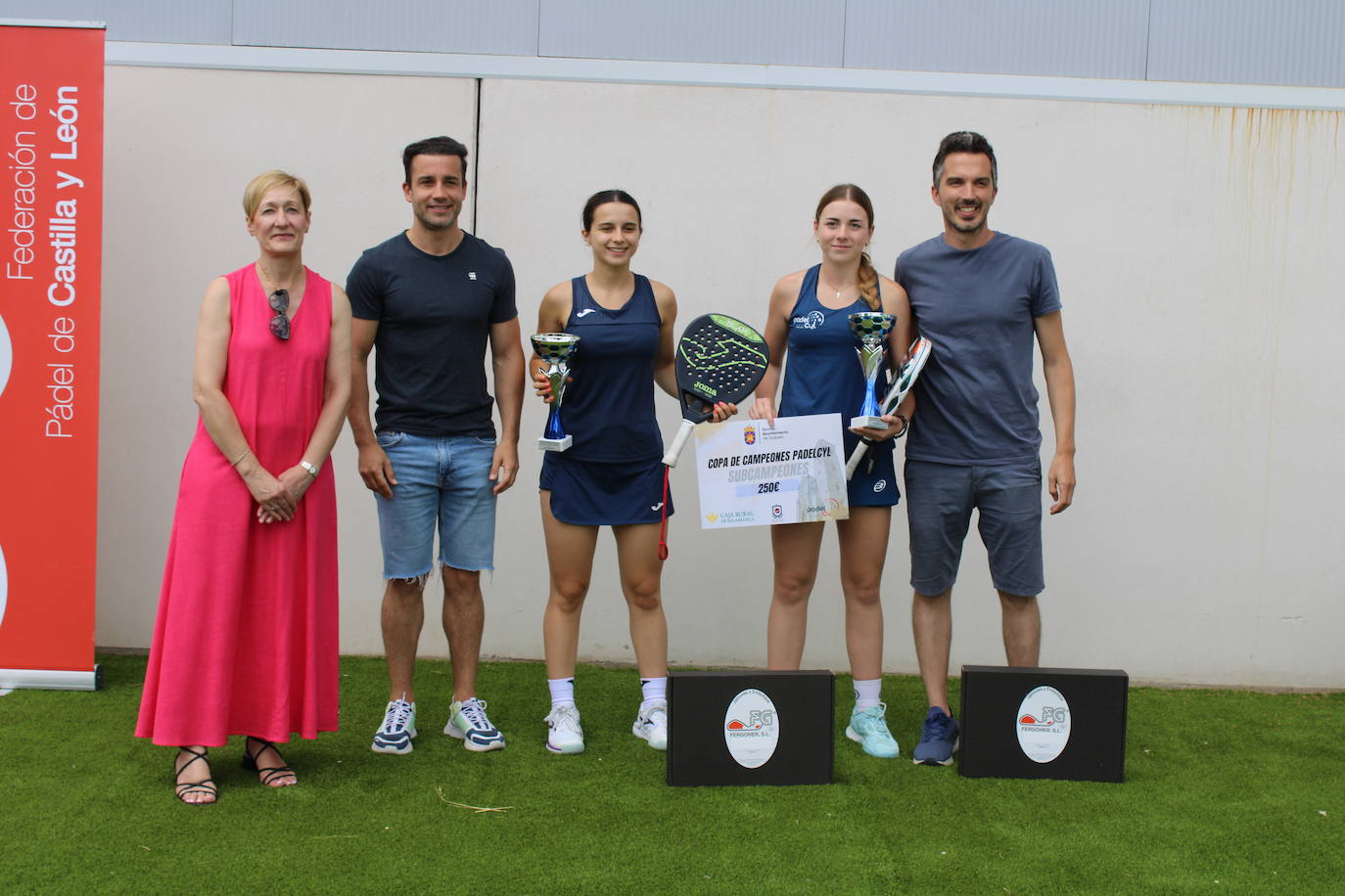 Guijuelo despide la primera Copa Campeones de pádel de Castilla y León
