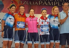 El equipo Mirat vuelve a ser el mejor equipo, esta vez en la Vuelta a Pamplona