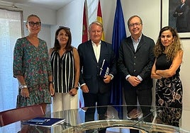 Reunión de FEVACYL con el director general de Turismo de la Junta.
