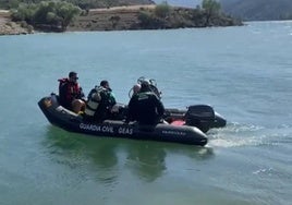 Imagen de las labores de búsqueda.
