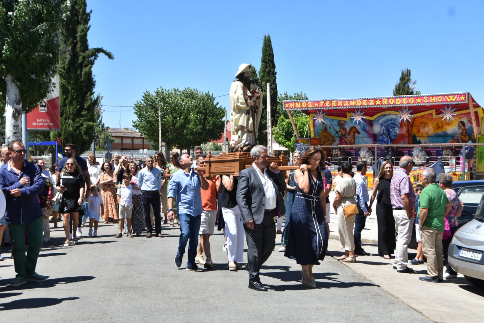 Matilla vive su gran día con tradición y diversión