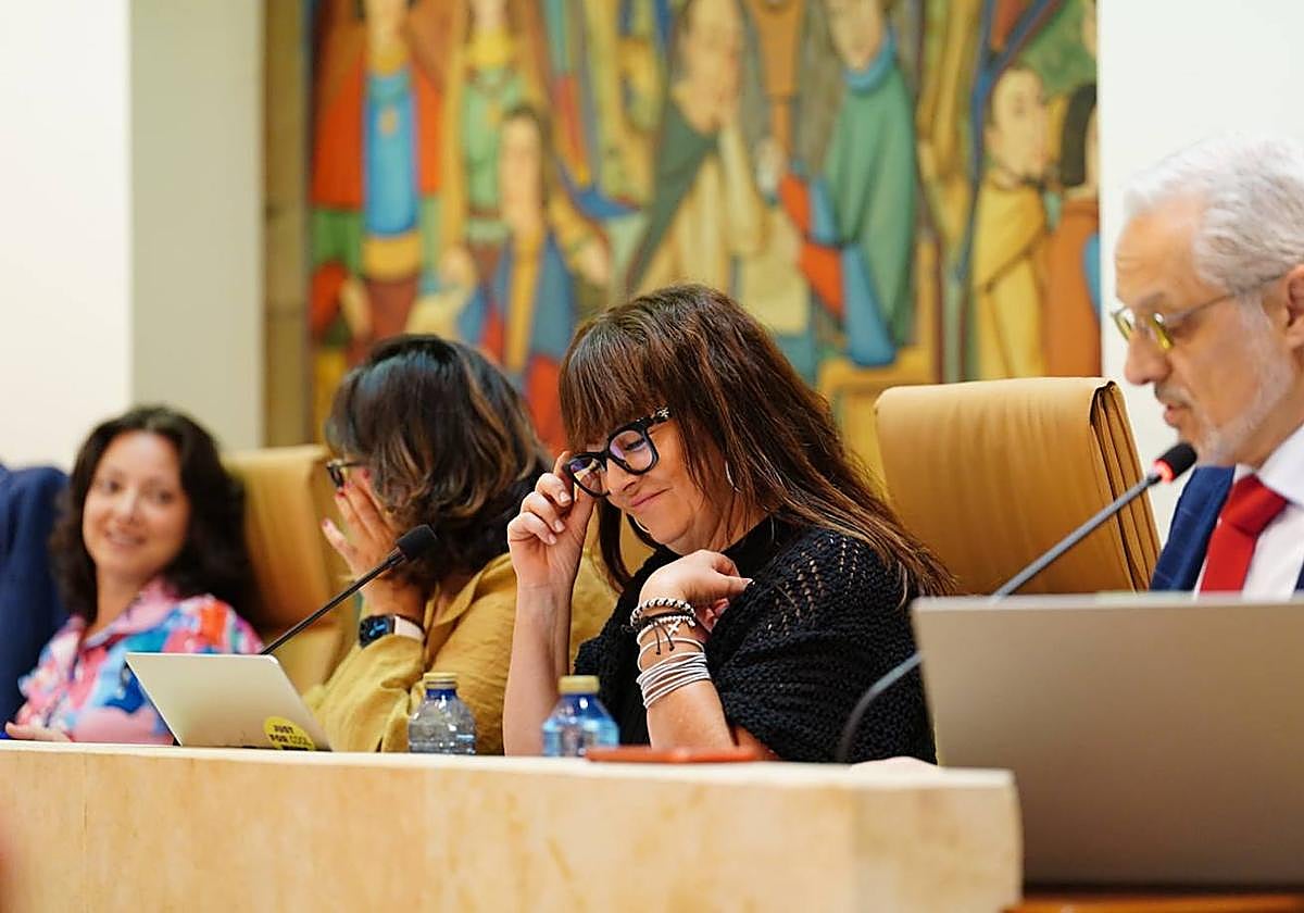 La concejala María Carpio.