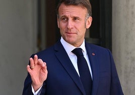 El presidente francés, Emmanuel Macron.