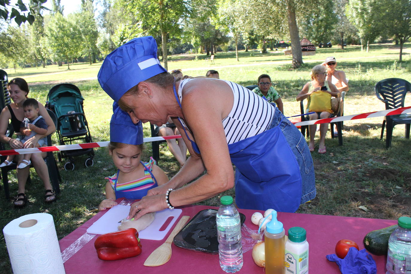 Abuelos y nietos, unidos por la cocina en Ciudad Rodrigo