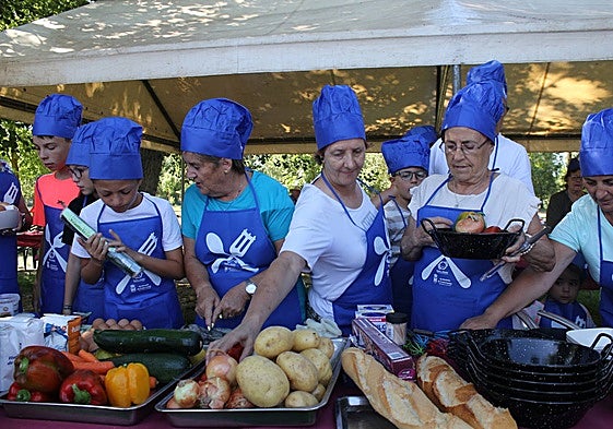 Elección de ingredientes, momentos antes de comenzar a cocinar