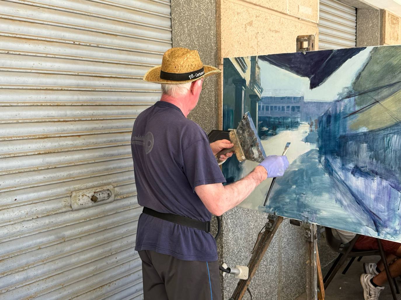 El valenciano Blai Tomás Ibáñez se lleva el certamen de pintura de Guijuelo
