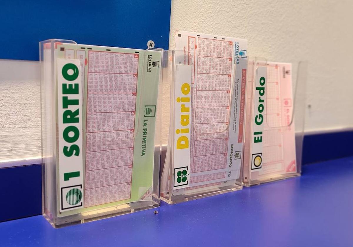 Sorteos de Loterías y Apuestas del Estado.