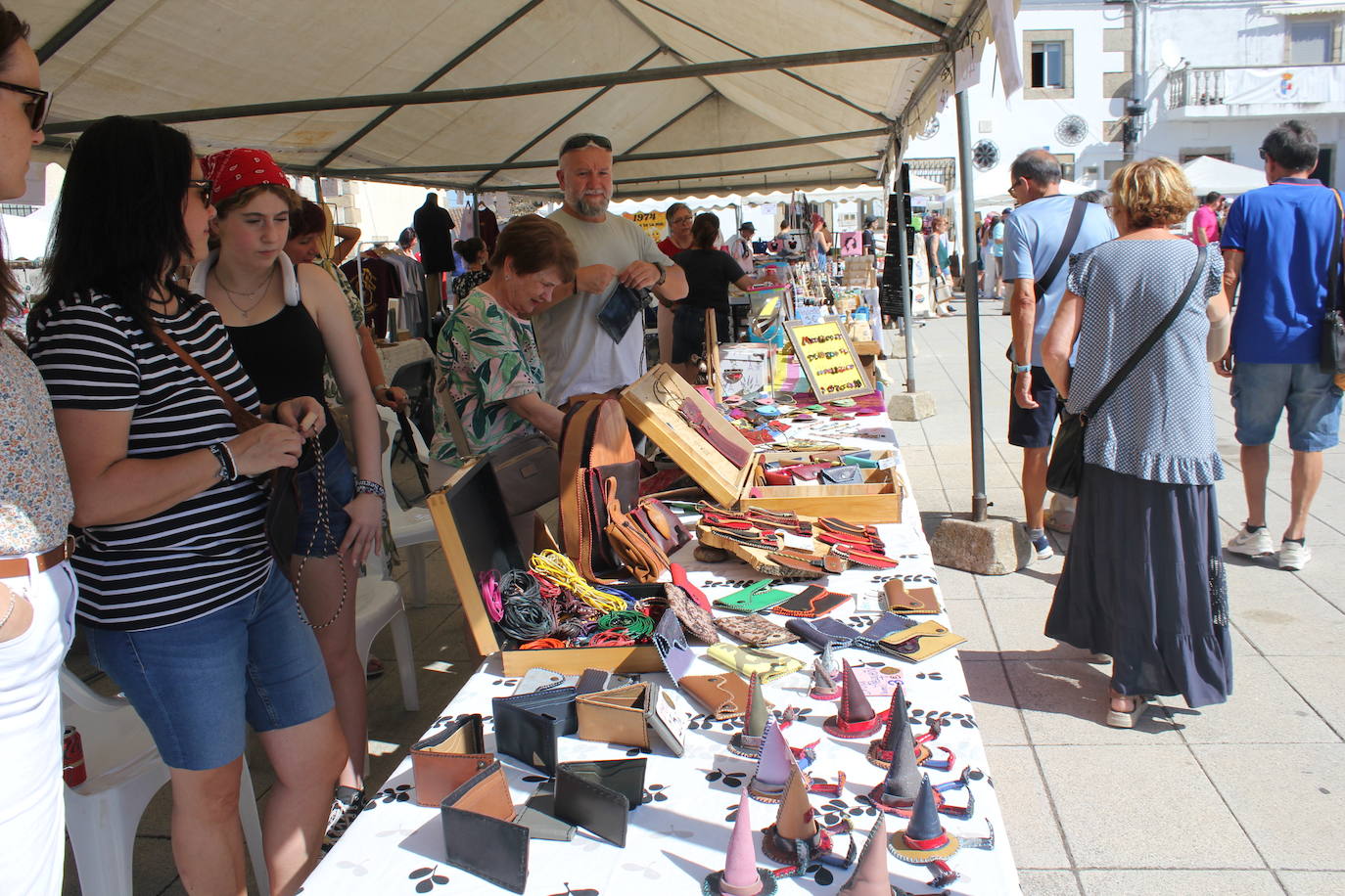 Aldea del Obispo rebosa vitalidad en la V Feria Rural de La Raya