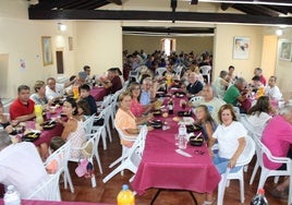 El Ayuntamiento viejo fue uno de los escenarios de la celebración de la comida