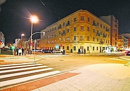 Los hechos ocurrieron en la calle Alfonso de Castro, en la imagen.