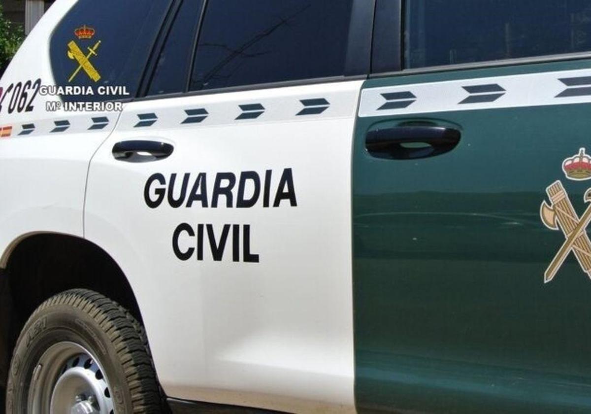 Imagen de un vehículo de la Guardia Civil.