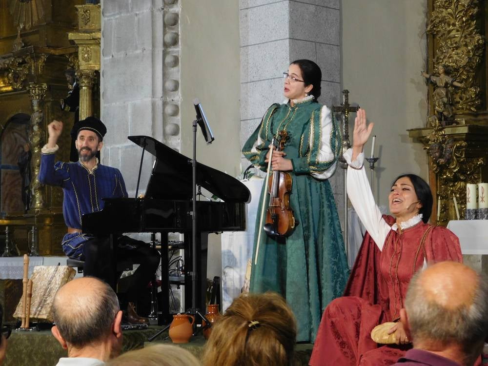 “Arcos y Ecos” llenó de energía la iglesia de Rágama