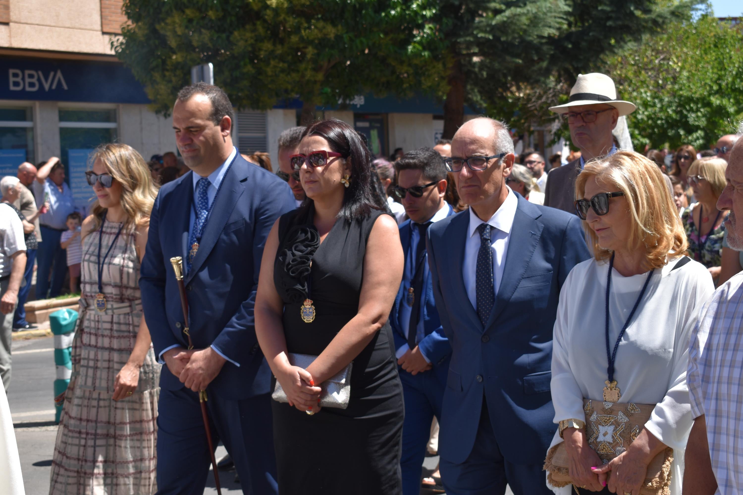 Santa Marta honra a su patrona entre música y mantillas