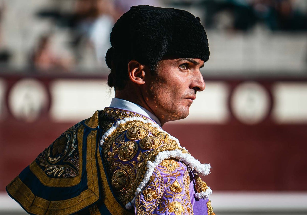 Damián Castaño, en la plaza de toros de Las Ventas.