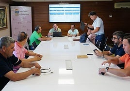 Debate del cereal en la Lonja de Salamanca.