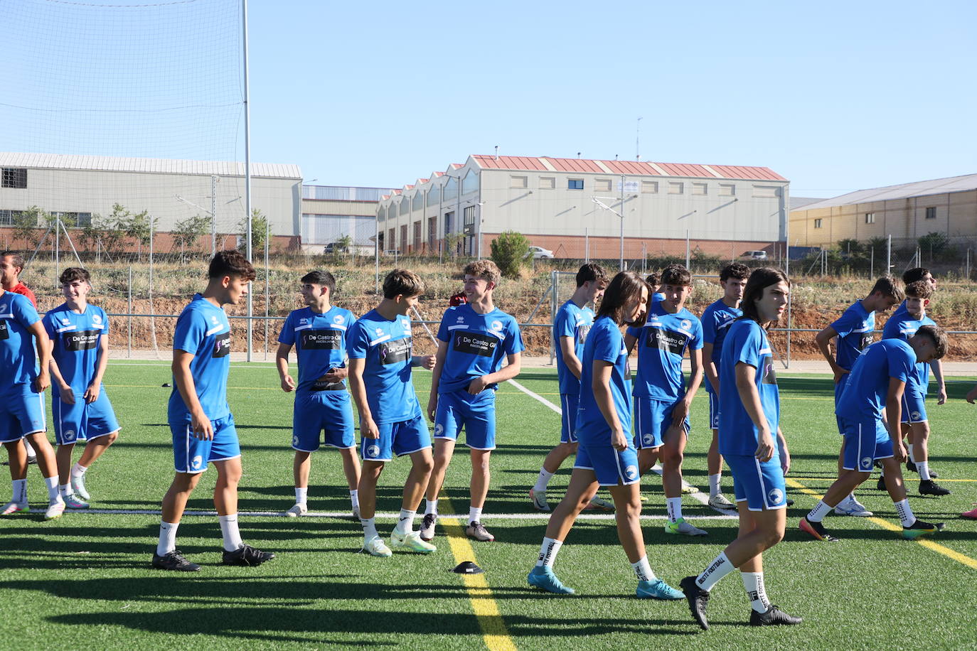 Primer día del filial y el División de Honor de Unionistas