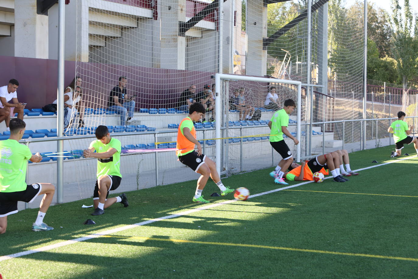 Primer día del filial y el División de Honor de Unionistas