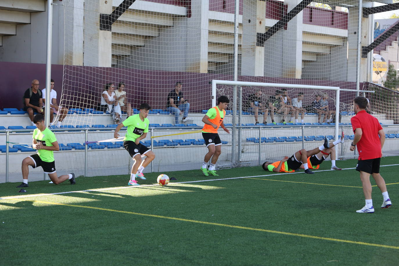 Primer día del filial y el División de Honor de Unionistas