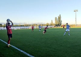 Imagen del Real Sociedad B-Unionistas de este miércoles.