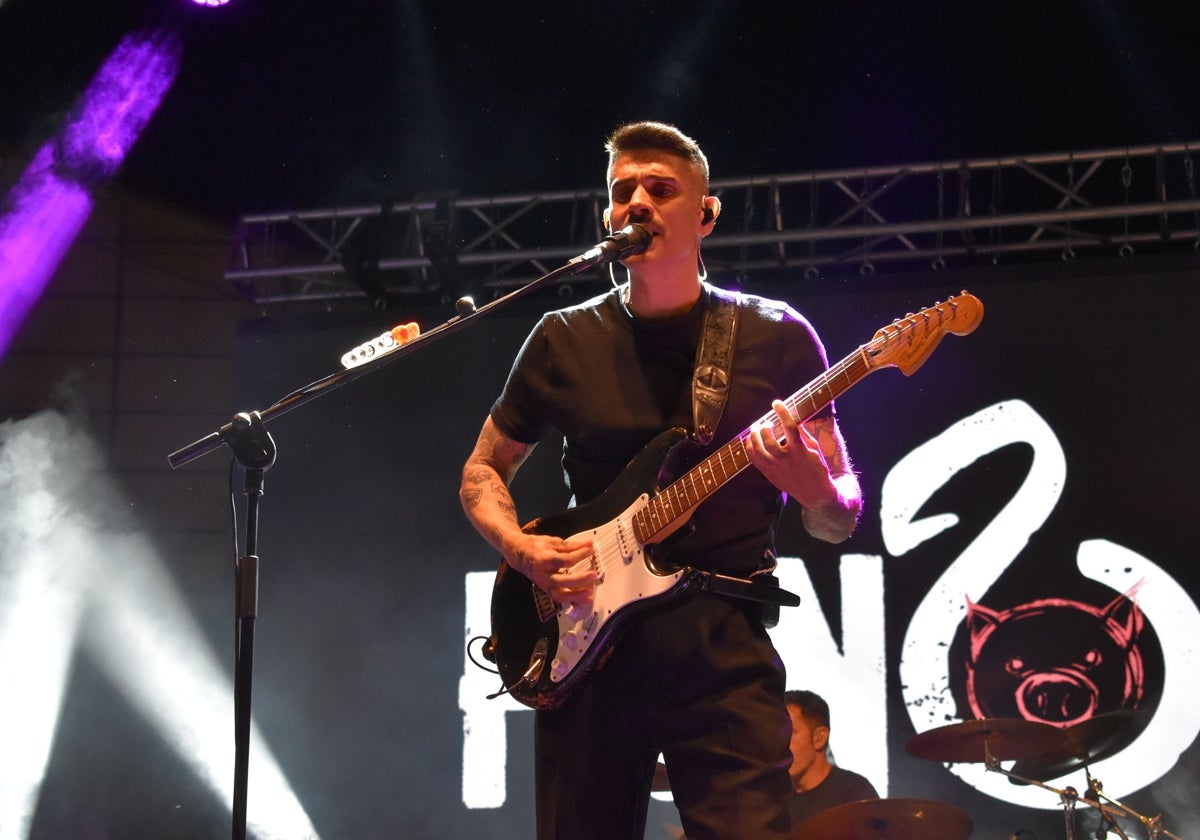 Pignoise, en el concierto de Santa Marta en 2024.